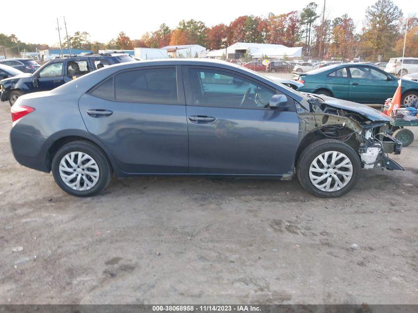 TOYOTA COROLLA LE 2017