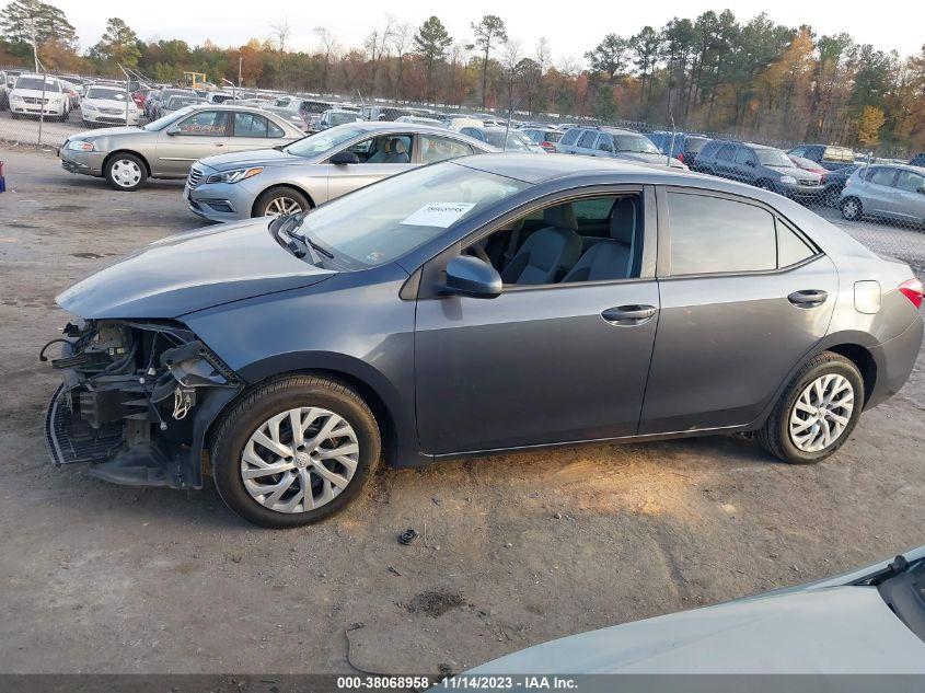 TOYOTA COROLLA LE 2017