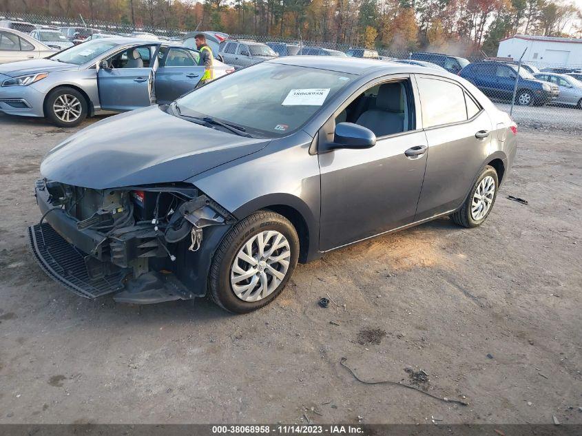 TOYOTA COROLLA LE 2017