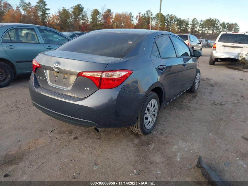 TOYOTA COROLLA LE 2017