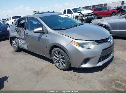 TOYOTA COROLLA L/LE/S/S PLUS/LE PLUS 2016