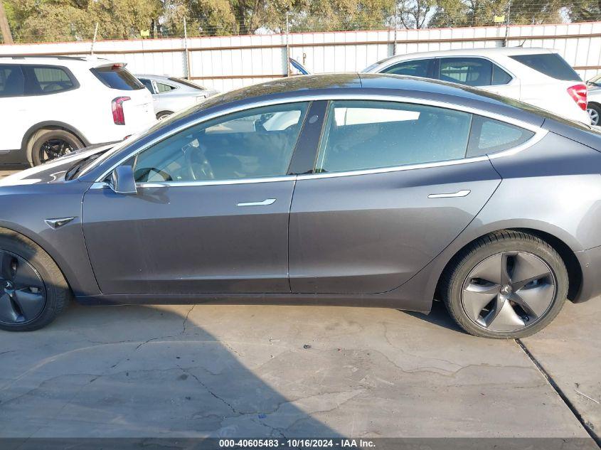 TESLA MODEL 3 STANDARD RANGE PLUS REAR-WHEEL DRIVE/STANDARD RANGE REAR-WHEEL DRIVE 2020