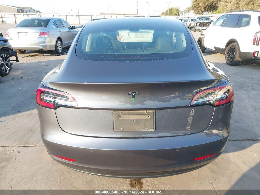 TESLA MODEL 3 STANDARD RANGE PLUS REAR-WHEEL DRIVE/STANDARD RANGE REAR-WHEEL DRIVE 2020