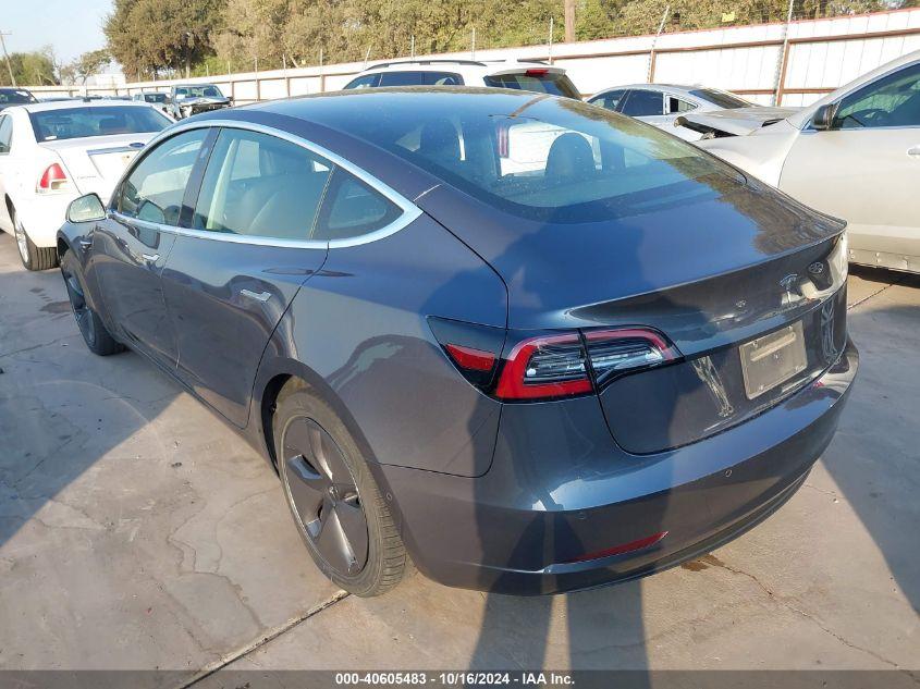 TESLA MODEL 3 STANDARD RANGE PLUS REAR-WHEEL DRIVE/STANDARD RANGE REAR-WHEEL DRIVE 2020