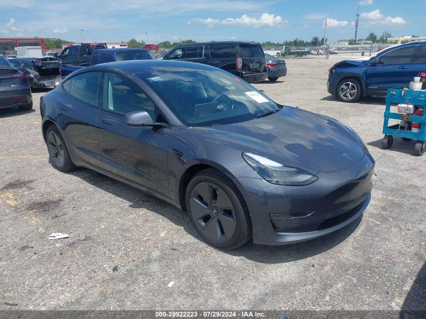 TESLA MODEL 3 REAR-WHEEL DRIVE 2023