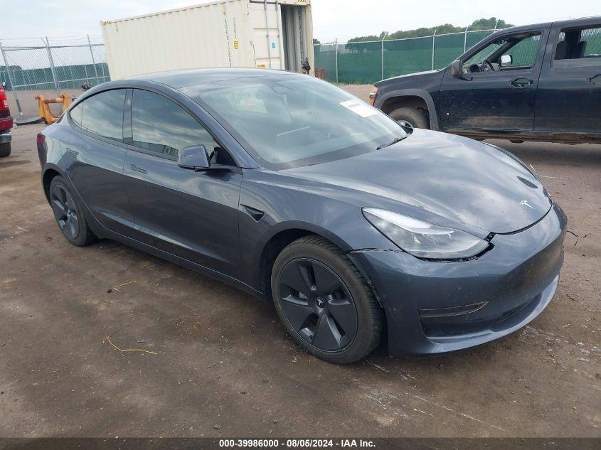 TESLA MODEL 3 REAR-WHEEL DRIVE 2022