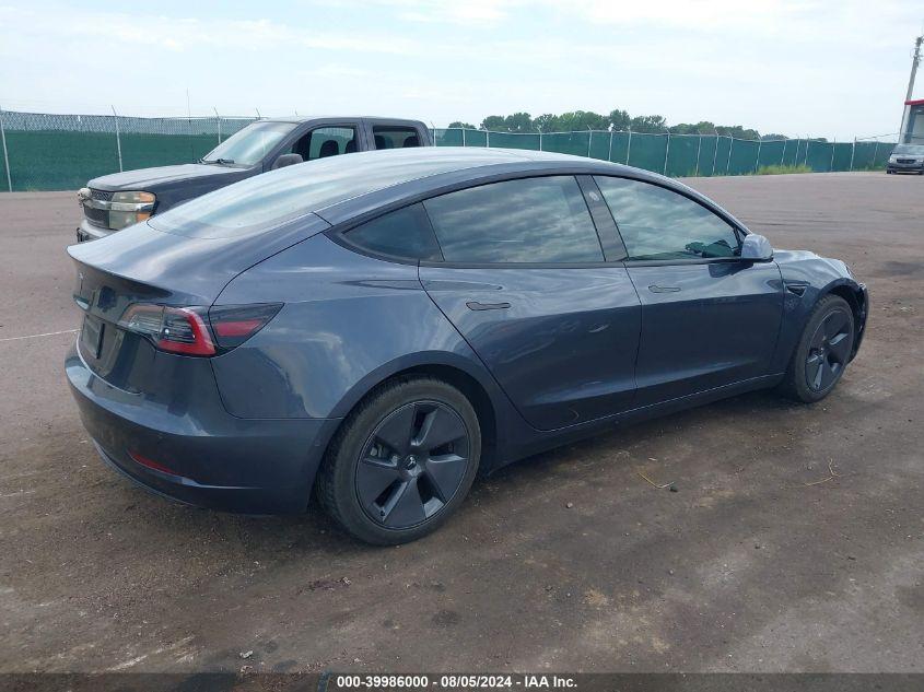 TESLA MODEL 3 REAR-WHEEL DRIVE 2022