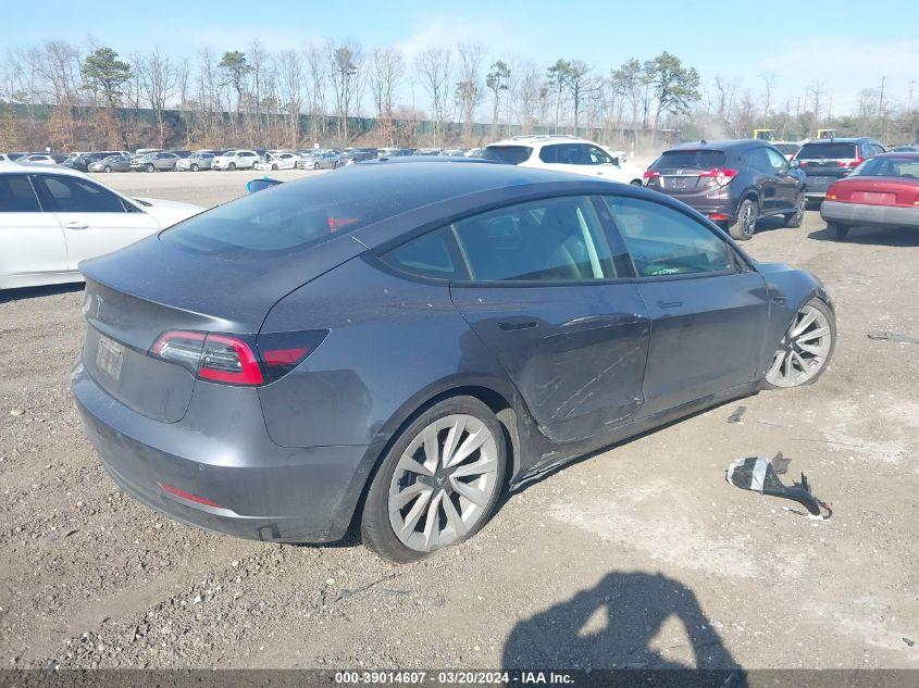 TESLA MODEL 3 REAR-WHEEL DRIVE 2022