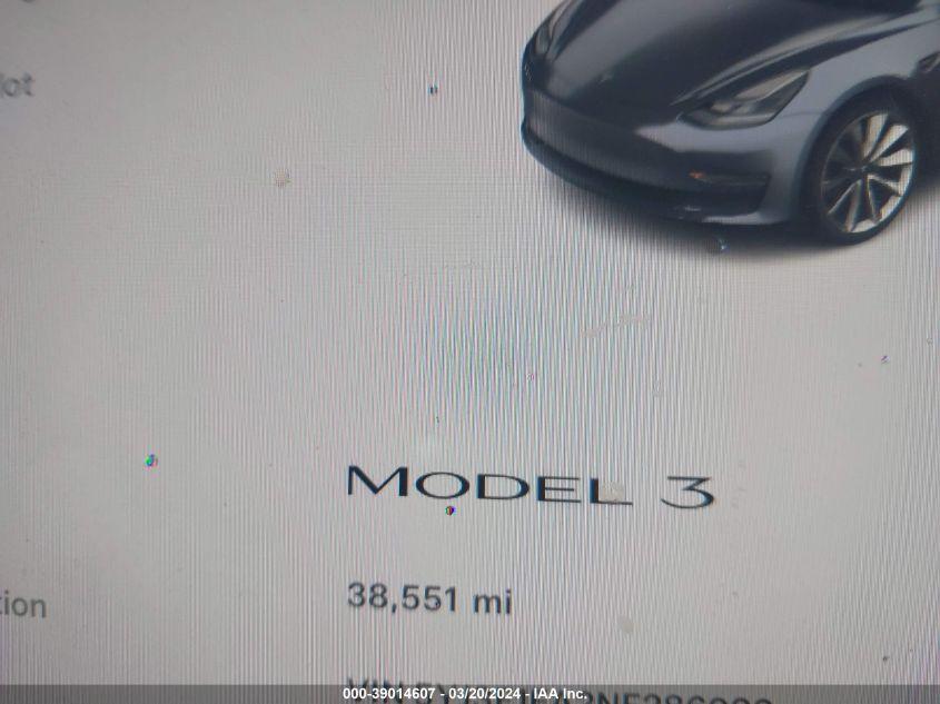 TESLA MODEL 3 REAR-WHEEL DRIVE 2022