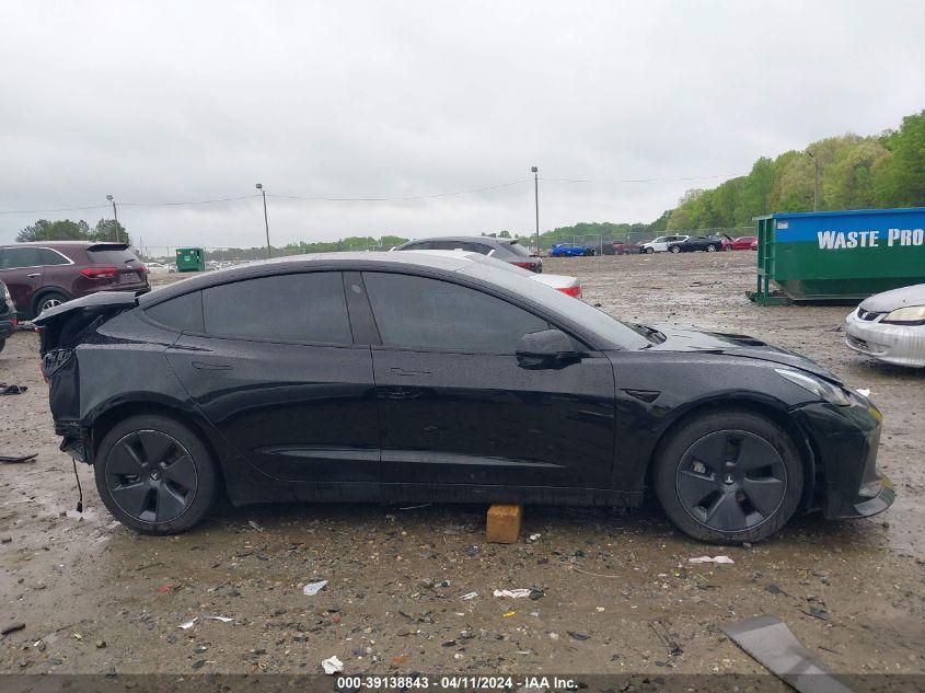 TESLA MODEL 3 REAR-WHEEL DRIVE 2023