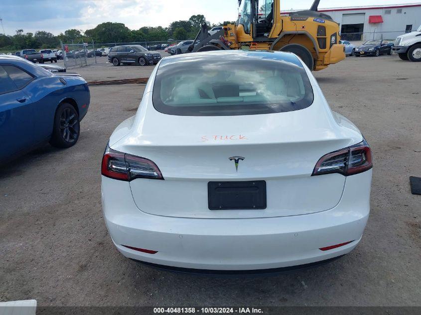 TESLA MODEL 3 REAR-WHEEL DRIVE 2022