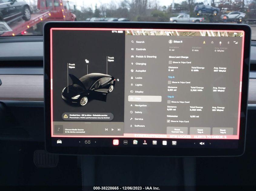 TESLA MODEL 3 REAR-WHEEL DRIVE 2023