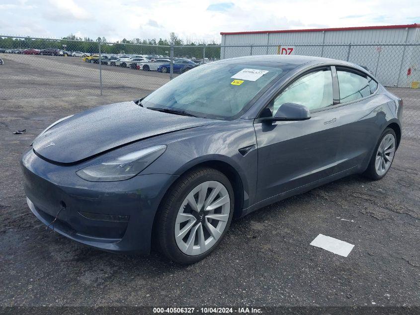 TESLA MODEL 3 REAR-WHEEL DRIVE 2023