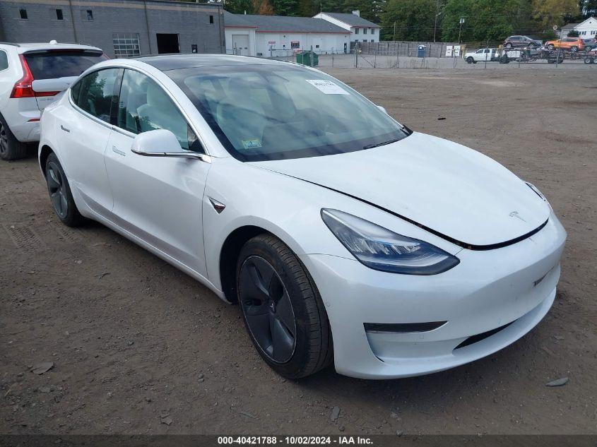 TESLA MODEL 3 STANDARD RANGE PLUS REAR-WHEEL DRIVE/STANDARD RANGE REAR-WHEEL DRIVE 2020