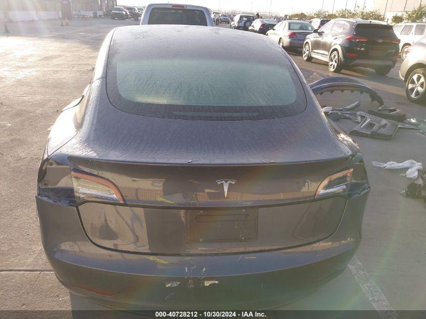 TESLA MODEL 3 REAR-WHEEL DRIVE 2022