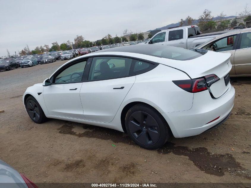 TESLA MODEL 3 REAR-WHEEL DRIVE 2023