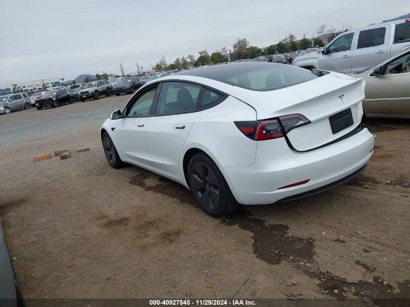 TESLA MODEL 3 REAR-WHEEL DRIVE 2023