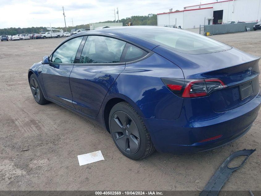 TESLA MODEL 3 REAR-WHEEL DRIVE 2023