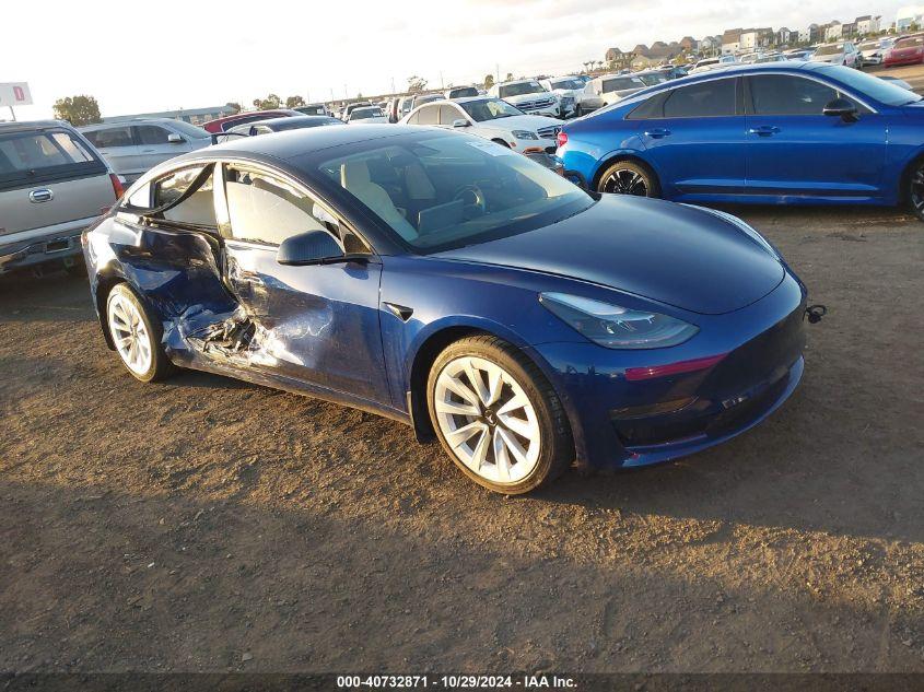 TESLA MODEL 3 STANDARD RANGE PLUS REAR-WHEEL DRIVE 2021