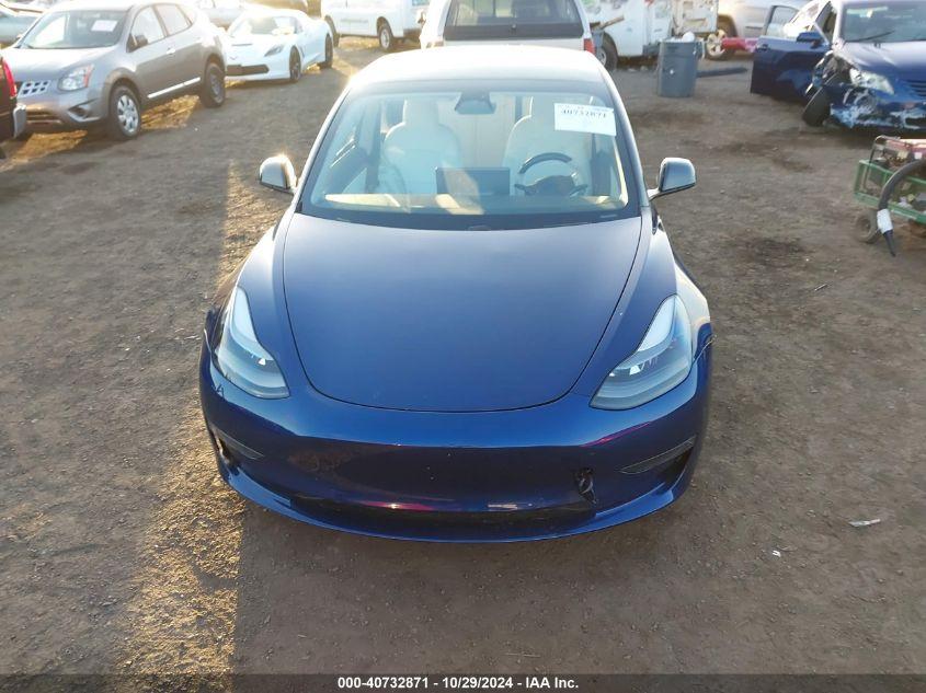 TESLA MODEL 3 STANDARD RANGE PLUS REAR-WHEEL DRIVE 2021