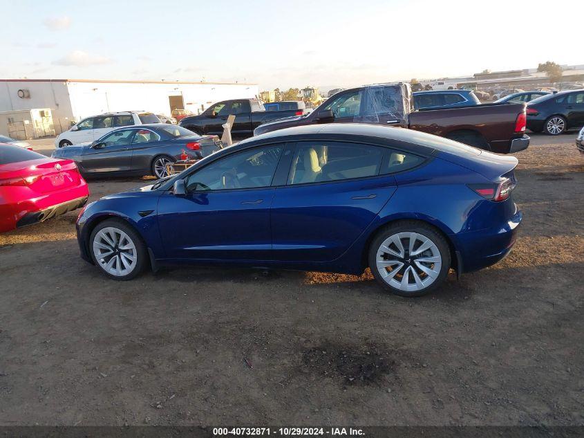 TESLA MODEL 3 STANDARD RANGE PLUS REAR-WHEEL DRIVE 2021