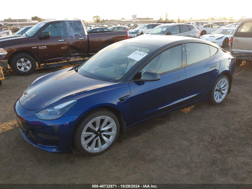 TESLA MODEL 3 STANDARD RANGE PLUS REAR-WHEEL DRIVE 2021