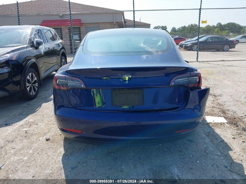 TESLA MODEL 3 REAR-WHEEL DRIVE 2023