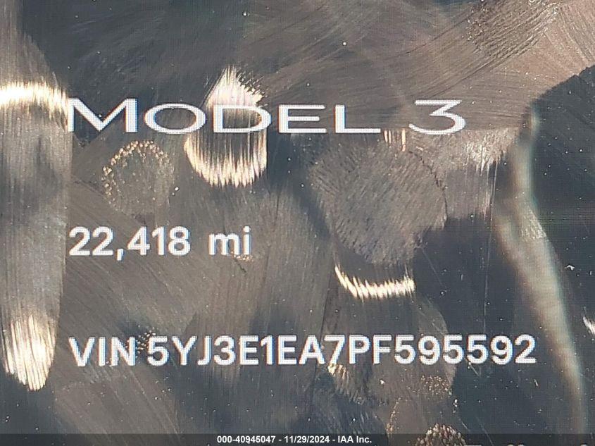 TESLA MODEL 3 REAR-WHEEL DRIVE 2023