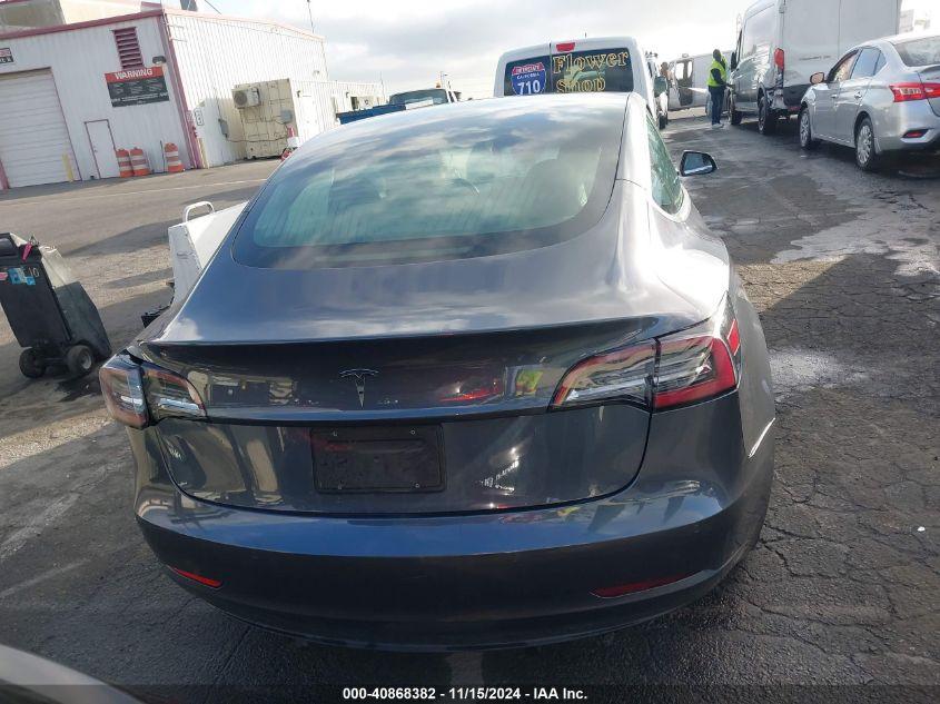 TESLA MODEL 3 STANDARD RANGE PLUS REAR-WHEEL DRIVE/STANDARD RANGE REAR-WHEEL DRIVE 2020