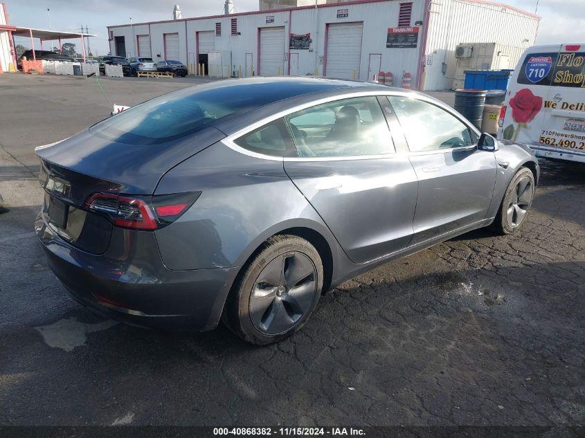 TESLA MODEL 3 STANDARD RANGE PLUS REAR-WHEEL DRIVE/STANDARD RANGE REAR-WHEEL DRIVE 2020