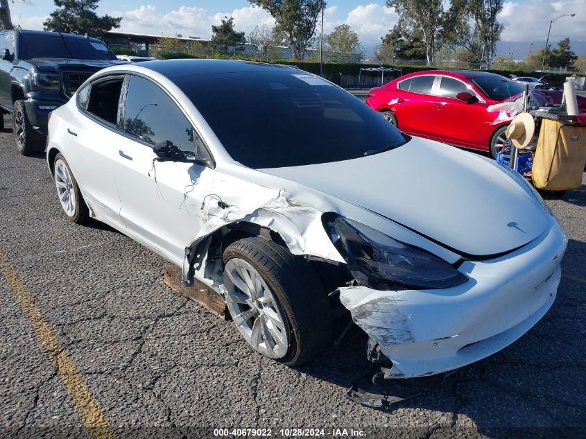 TESLA MODEL 3 REAR-WHEEL DRIVE 2022