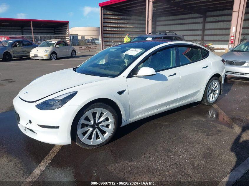 TESLA MODEL 3 REAR-WHEEL DRIVE 2023