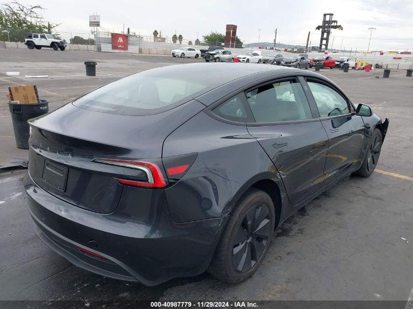 TESLA MODEL 3 LONG RANGE DUAL MOTOR ALL-WHEEL DRIVE/REAR-WHEEL DRIVE 2024