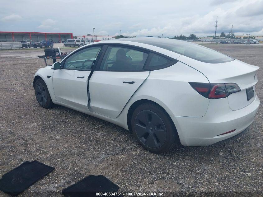 TESLA MODEL 3 REAR-WHEEL DRIVE 2023