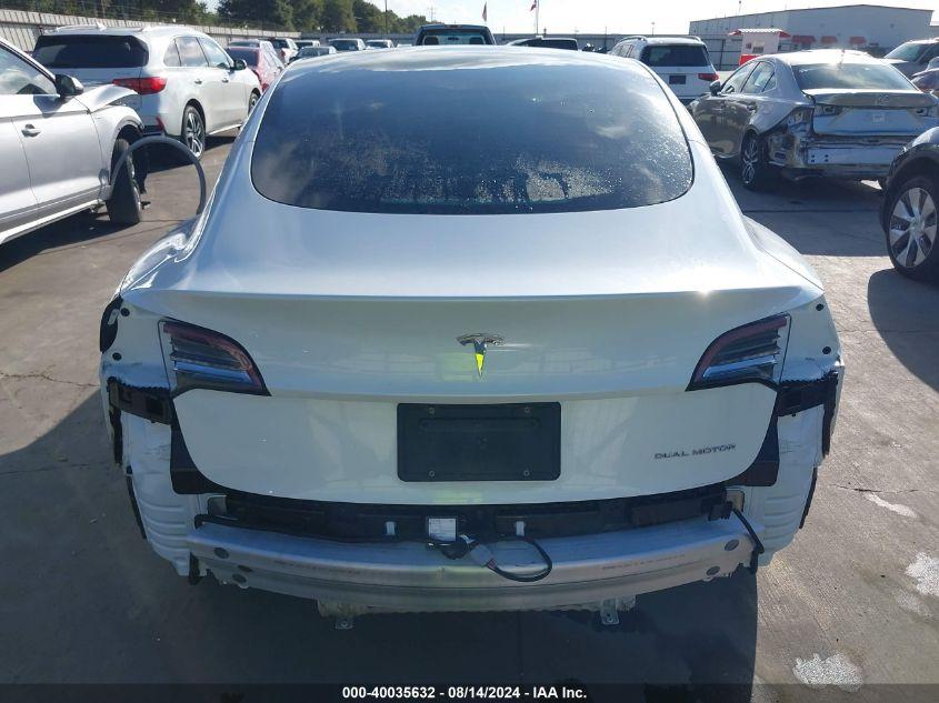 TESLA MODEL 3 LONG RANGE DUAL MOTOR ALL-WHEEL DRIVE 2022