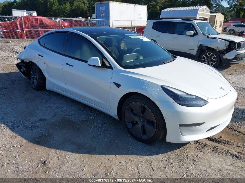 TESLA MODEL 3 LONG RANGE DUAL MOTOR ALL-WHEEL DRIVE 2022