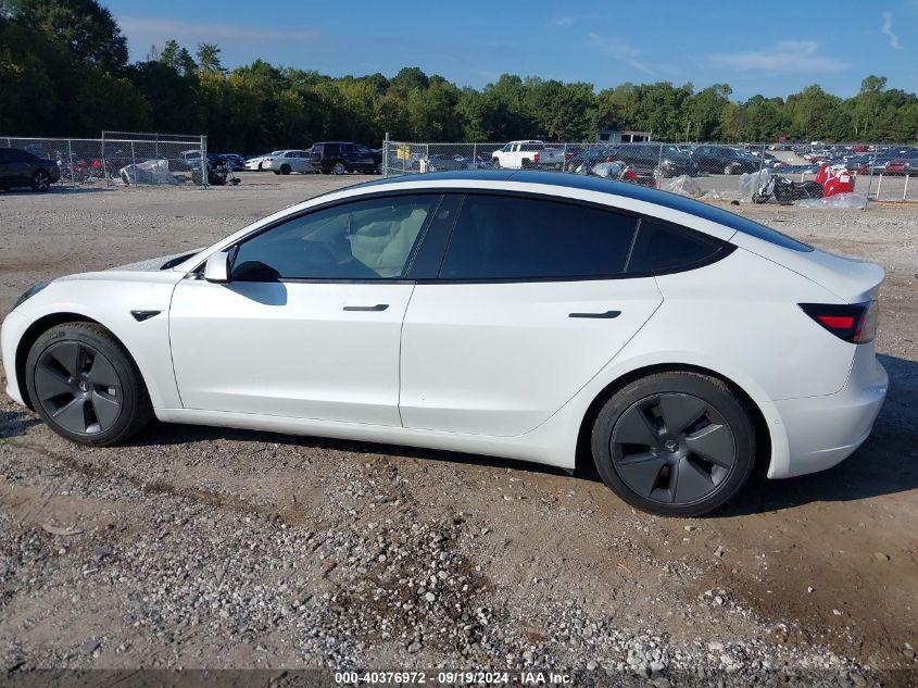 TESLA MODEL 3 LONG RANGE DUAL MOTOR ALL-WHEEL DRIVE 2022