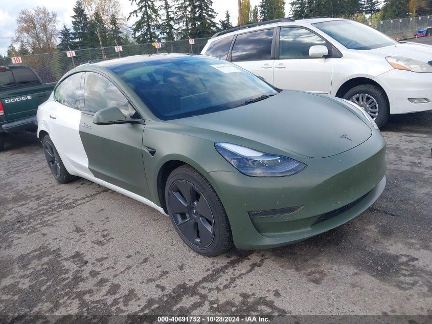 TESLA MODEL 3 LONG RANGE DUAL MOTOR ALL-WHEEL DRIVE 2022