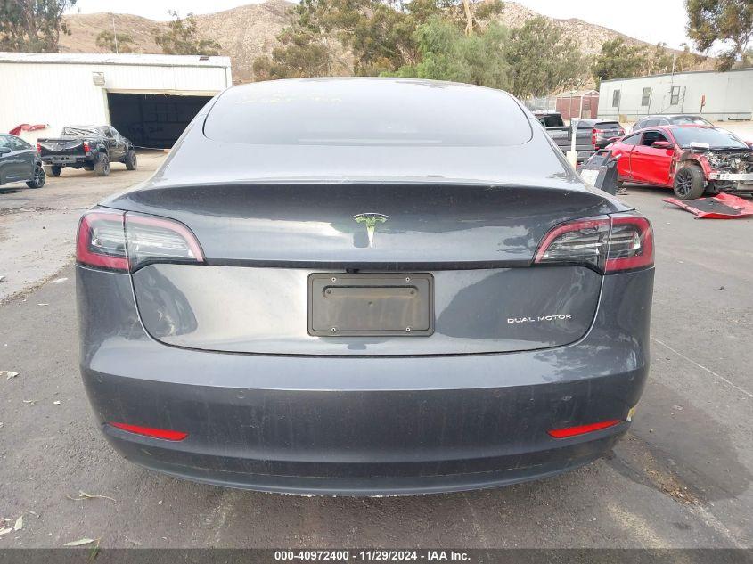 TESLA MODEL 3 LONG RANGE DUAL MOTOR ALL-WHEEL DRIVE 2022