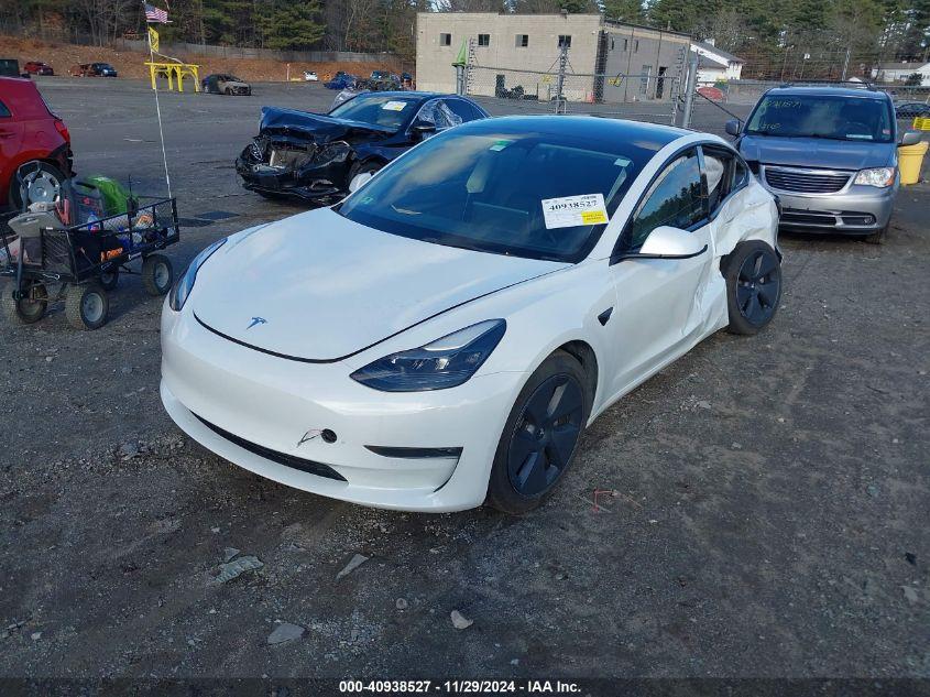 TESLA MODEL 3 LONG RANGE DUAL MOTOR ALL-WHEEL DRIVE 2022