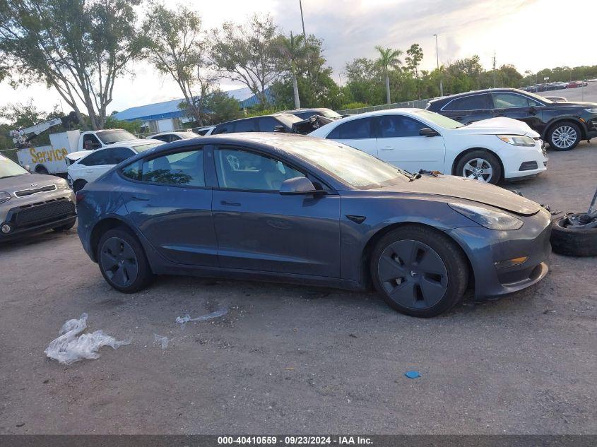 TESLA MODEL 3 LONG RANGE DUAL MOTOR ALL-WHEEL DRIVE 2022