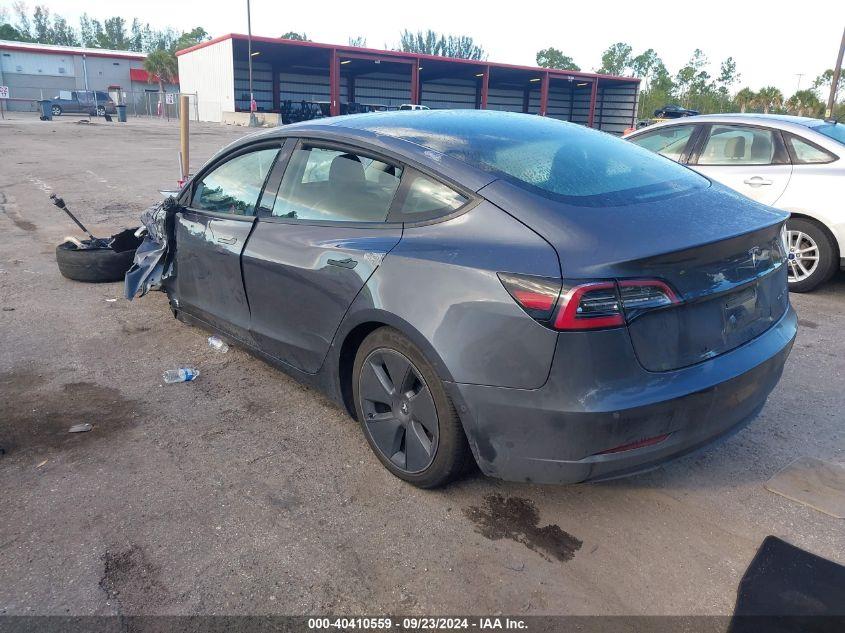 TESLA MODEL 3 LONG RANGE DUAL MOTOR ALL-WHEEL DRIVE 2022