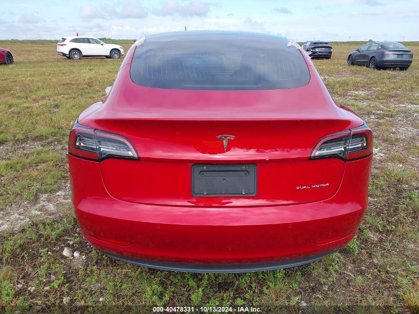 TESLA MODEL 3 LONG RANGE DUAL MOTOR ALL-WHEEL DRIVE 2020