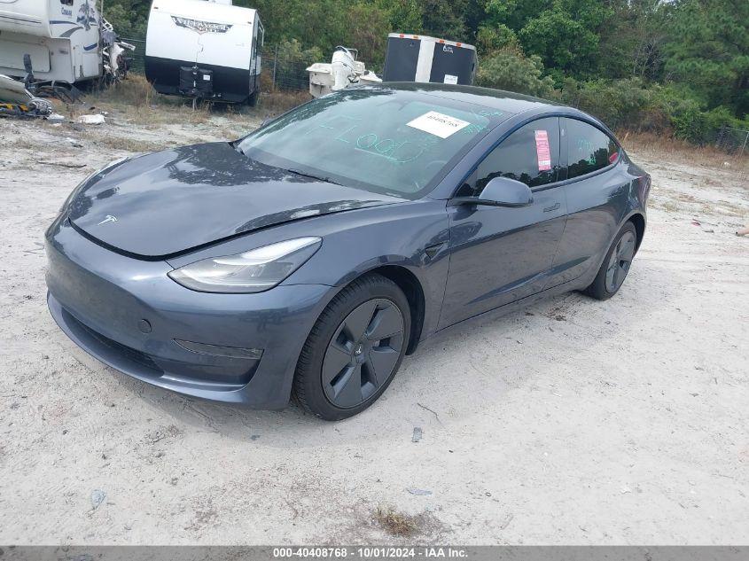 TESLA MODEL 3 LONG RANGE DUAL MOTOR ALL-WHEEL DRIVE 2022