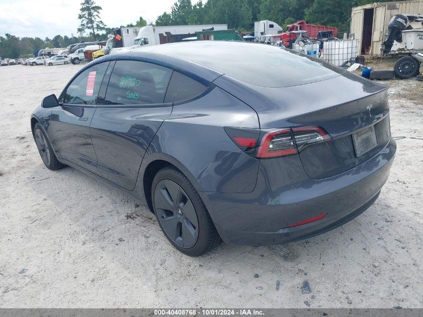 TESLA MODEL 3 LONG RANGE DUAL MOTOR ALL-WHEEL DRIVE 2022