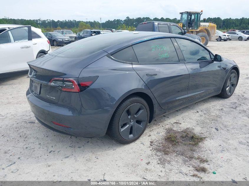 TESLA MODEL 3 LONG RANGE DUAL MOTOR ALL-WHEEL DRIVE 2022