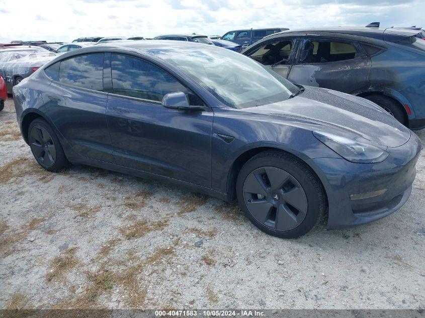 TESLA MODEL 3 LONG RANGE DUAL MOTOR ALL-WHEEL DRIVE 2022