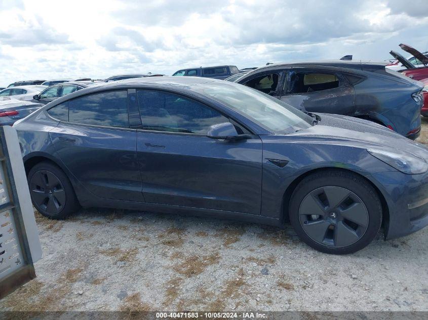 TESLA MODEL 3 LONG RANGE DUAL MOTOR ALL-WHEEL DRIVE 2022