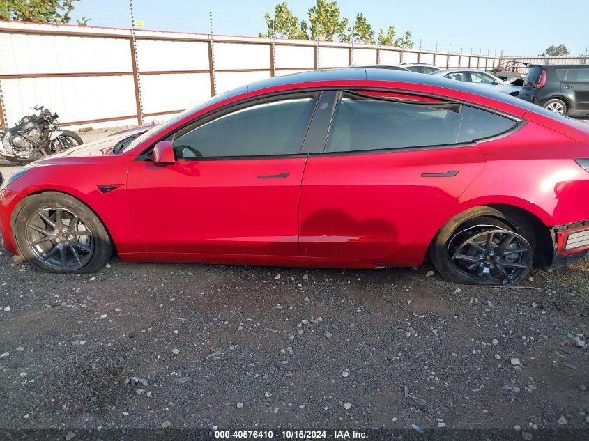 TESLA MODEL 3 LONG RANGE DUAL MOTOR ALL-WHEEL DRIVE 2022