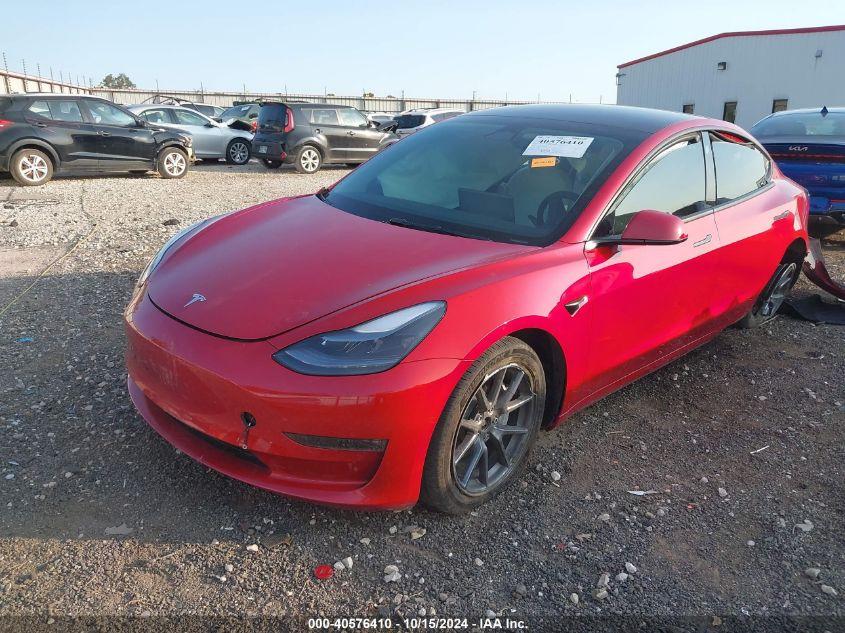 TESLA MODEL 3 LONG RANGE DUAL MOTOR ALL-WHEEL DRIVE 2022